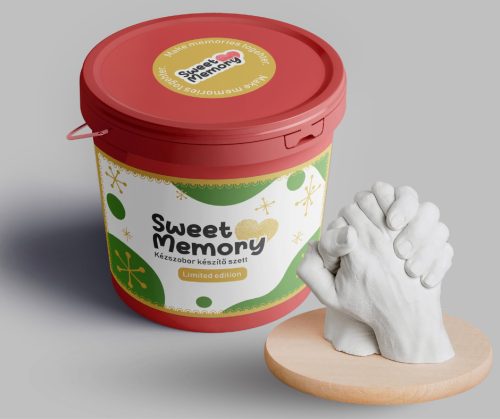 Sweet Memory Kézszoborkészítő szett - Páros emlék - Karácsonyi limitált