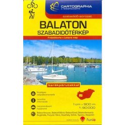 Balaton szabadidőtérkép 1:90 000