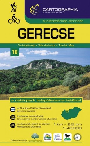 Gerecse turistatérkép