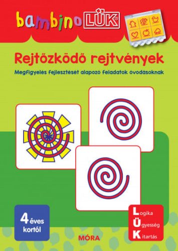 Rejtőzködő rejtvények - Megfigyelés fejlesztését alapozó feladatok óvodásoknak