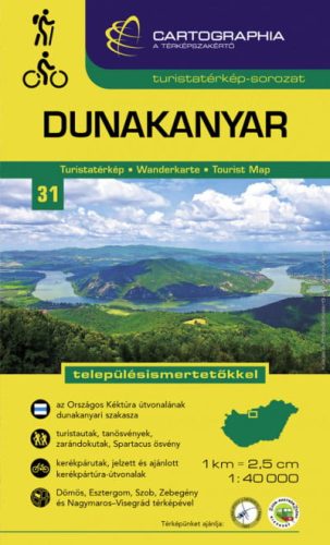 Dunakanyar turistatérkép