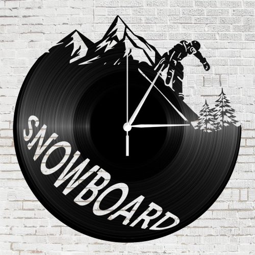 Bakelit óra - Snowboard