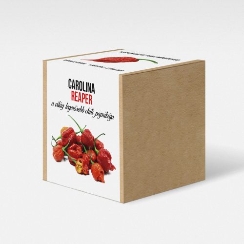 Carolina Reaper chili paprika növény nevelő szett